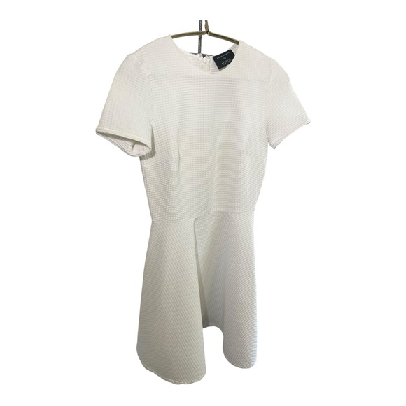 Opening Ceremony White Textured Mini Dress Size Small - Picture 3 of 16